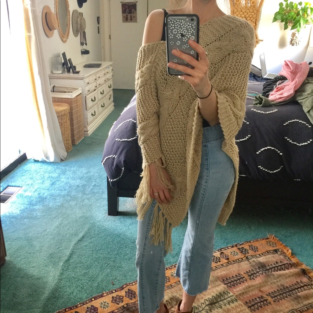 Cozy poncho